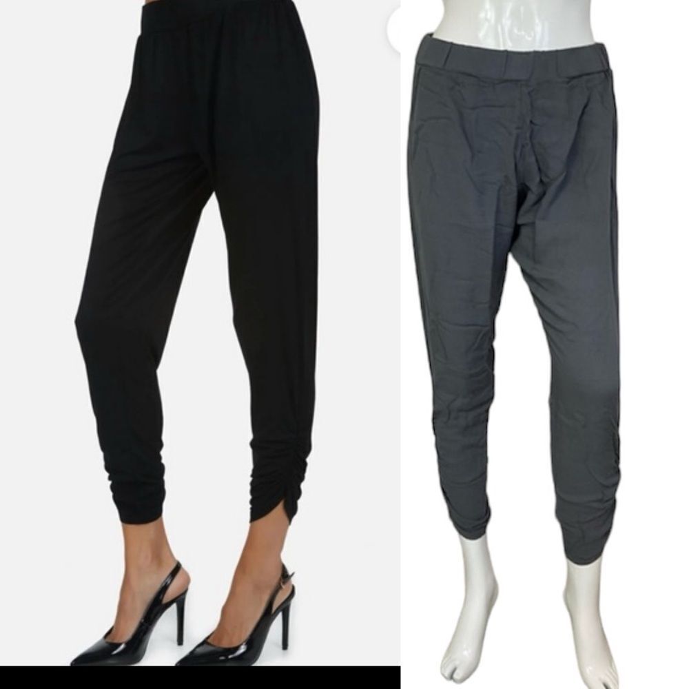NEW REVOLVE Michael Lauren Women’s Pablo Core Joggers Pant in Grey Size XS